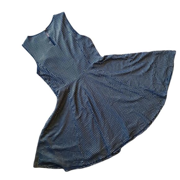 Express Black Sudded Mini Dress Sz S - Picture 2 of 14